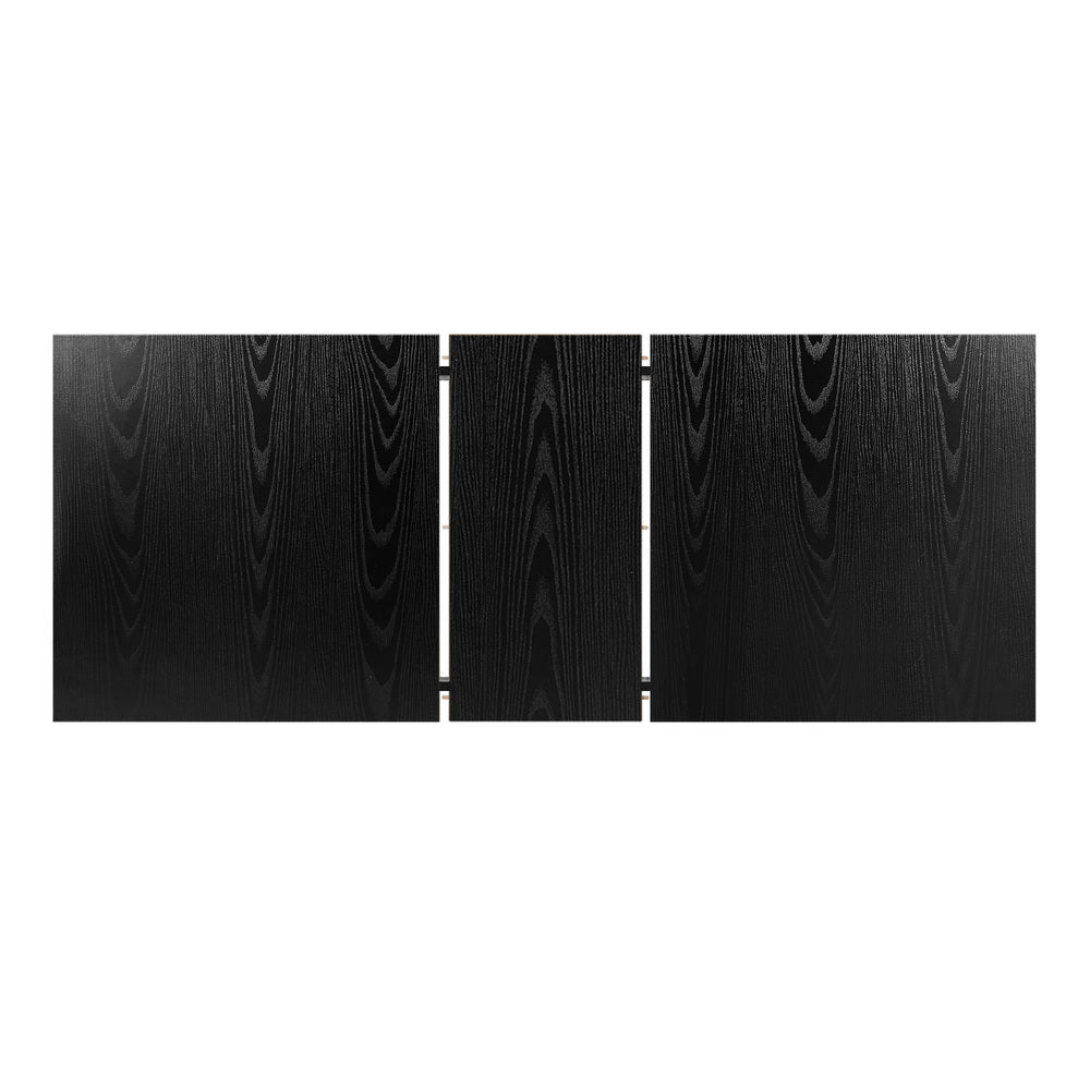 Raijin 6 Seater Dining Table Black