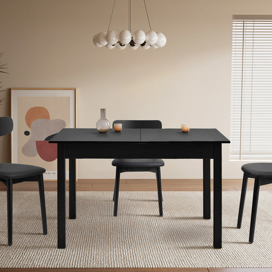 Raijin 6 Seater Dining Table Black