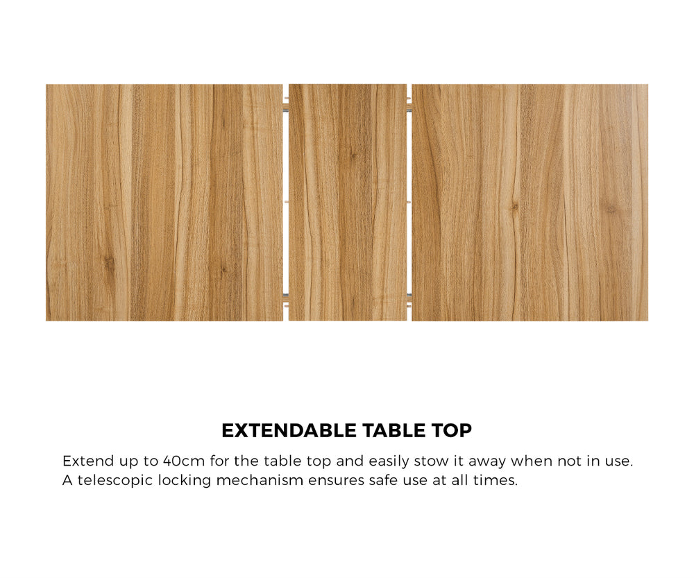 Raijin 6 Seater Dining Table Oak