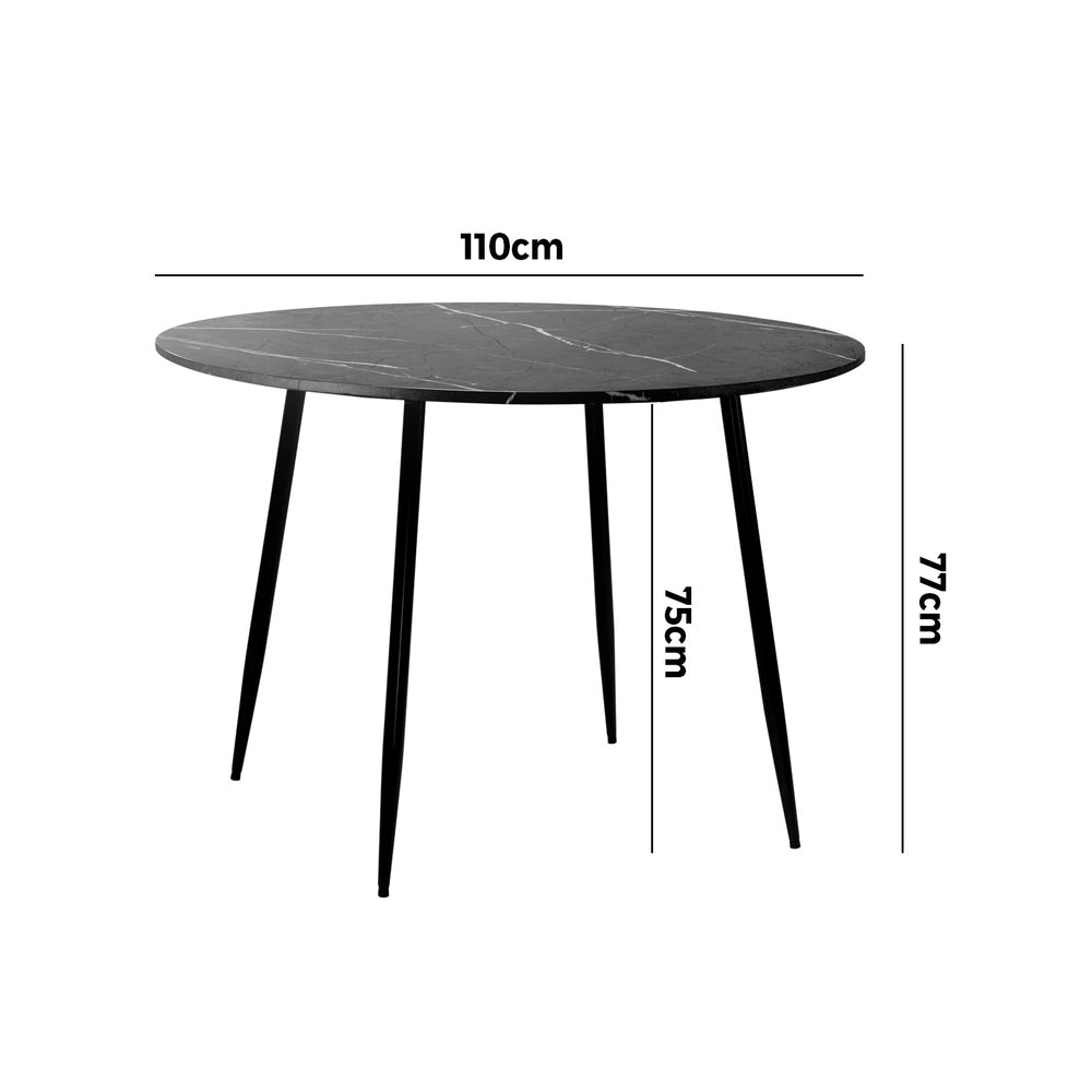 Clark Dining Table Black