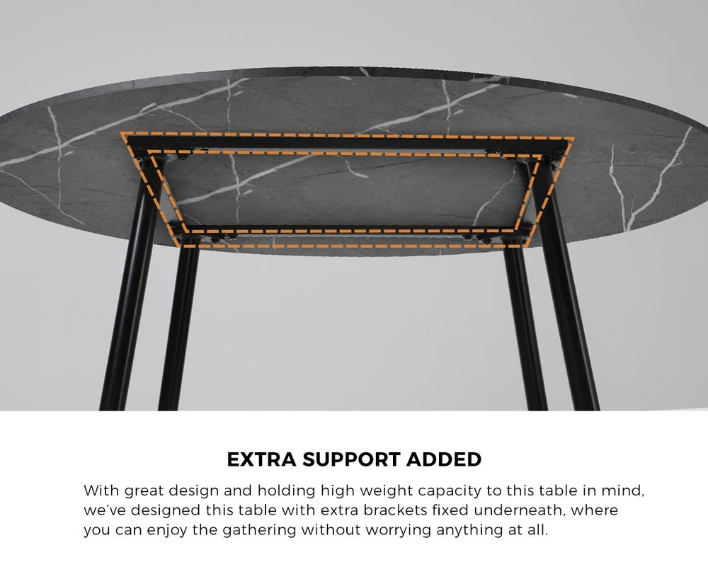 Clark Dining Table Black