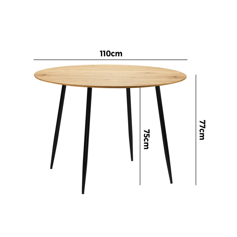 Teresa 4 Seater Dining Table Oak