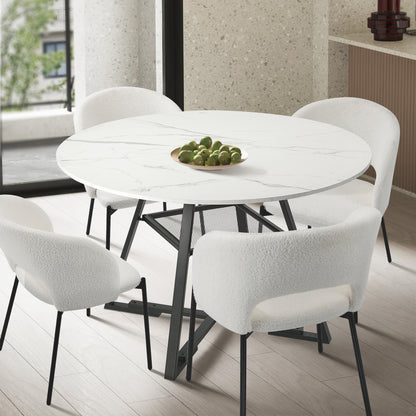 Maxene Dining Table White