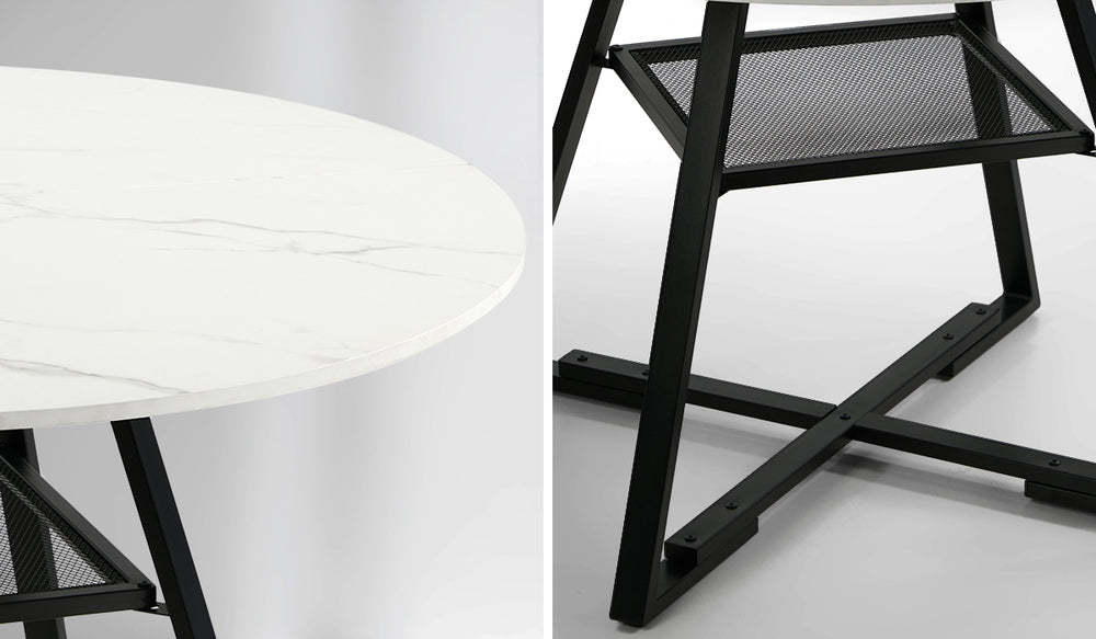 Maxene Dining Table White