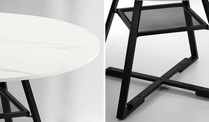 Maxene Dining Table White