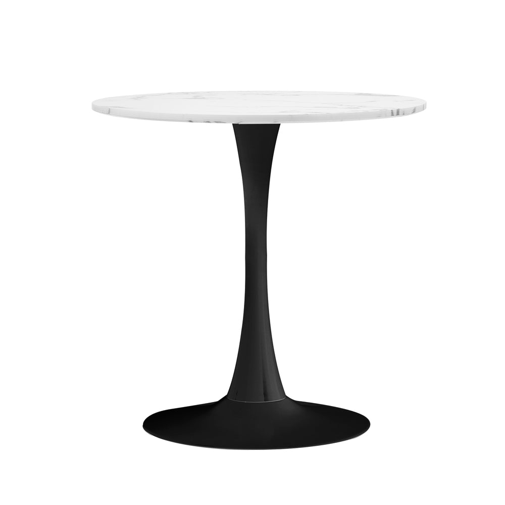 Huey Marble Dining Table Black