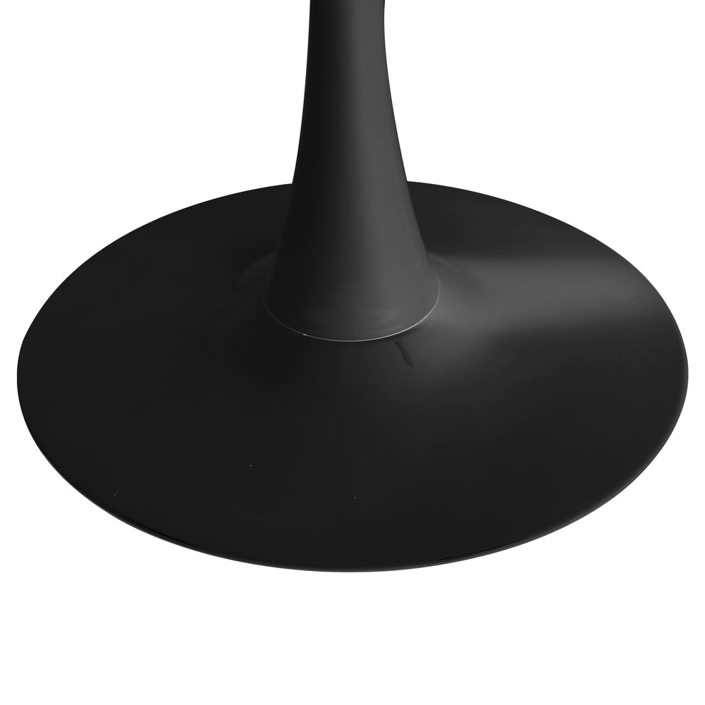 Huey Marble Dining Table Black