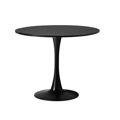 Titan Marble Dining Table Black