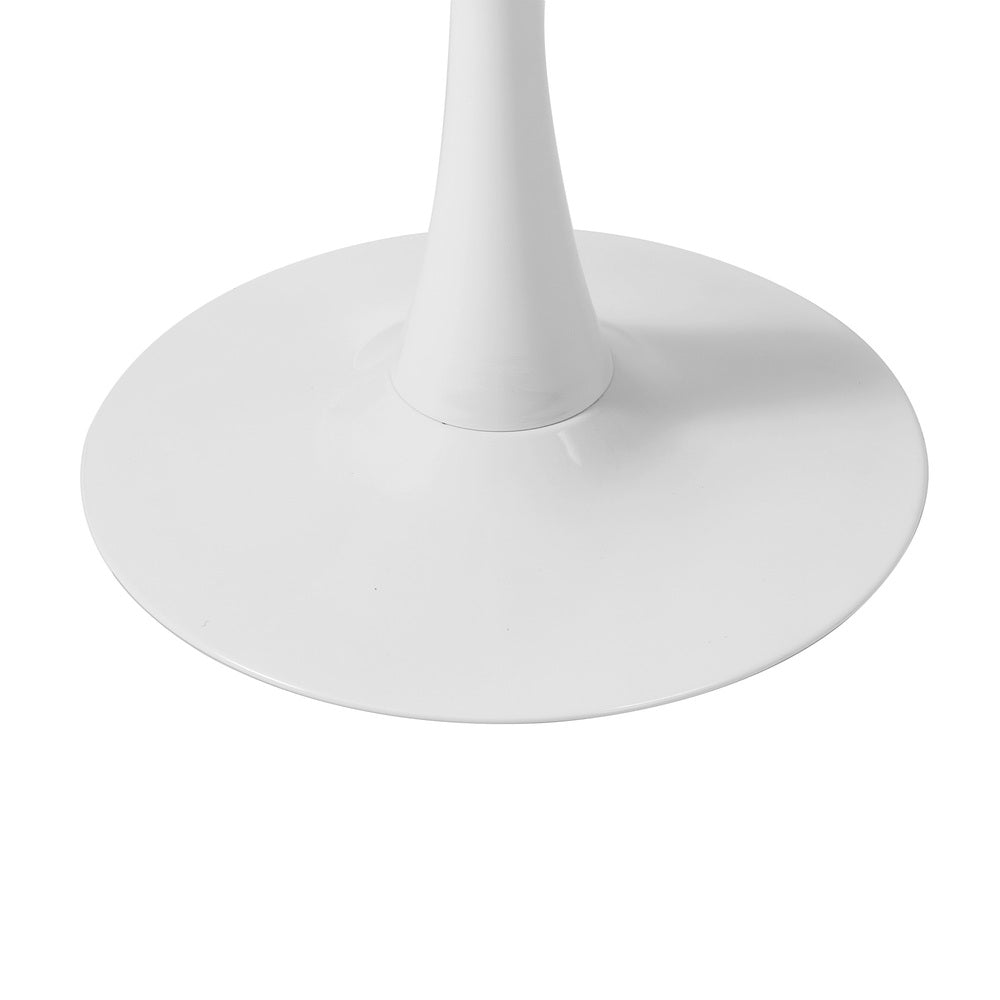Titan Marble Dining Table White