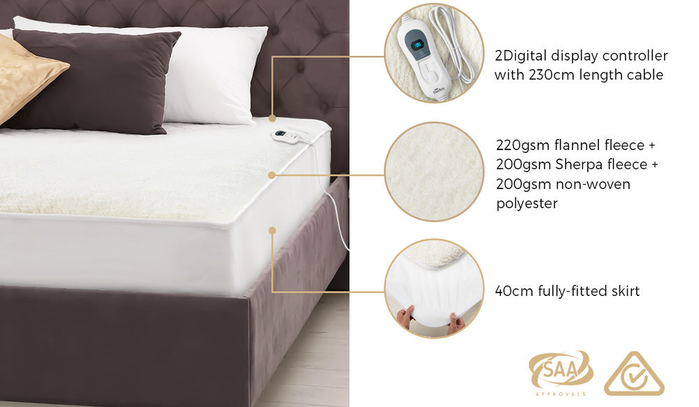 Westmont Electric Blanket White