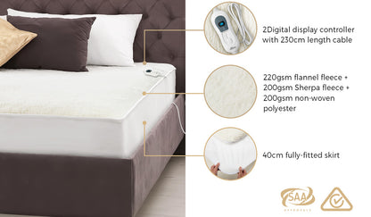 Westmont Electric Blanket White