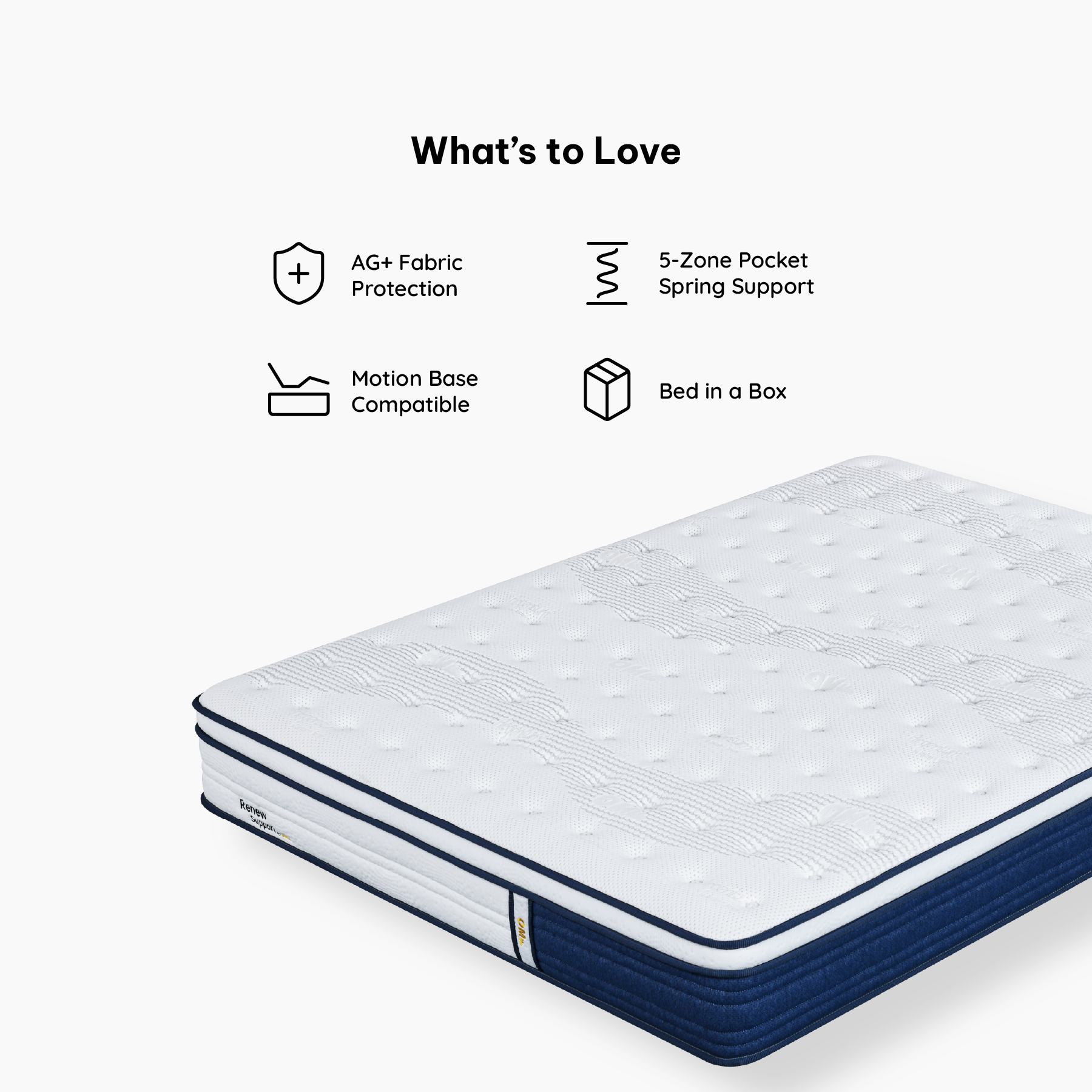 Renew Support Medium Mattress Double
