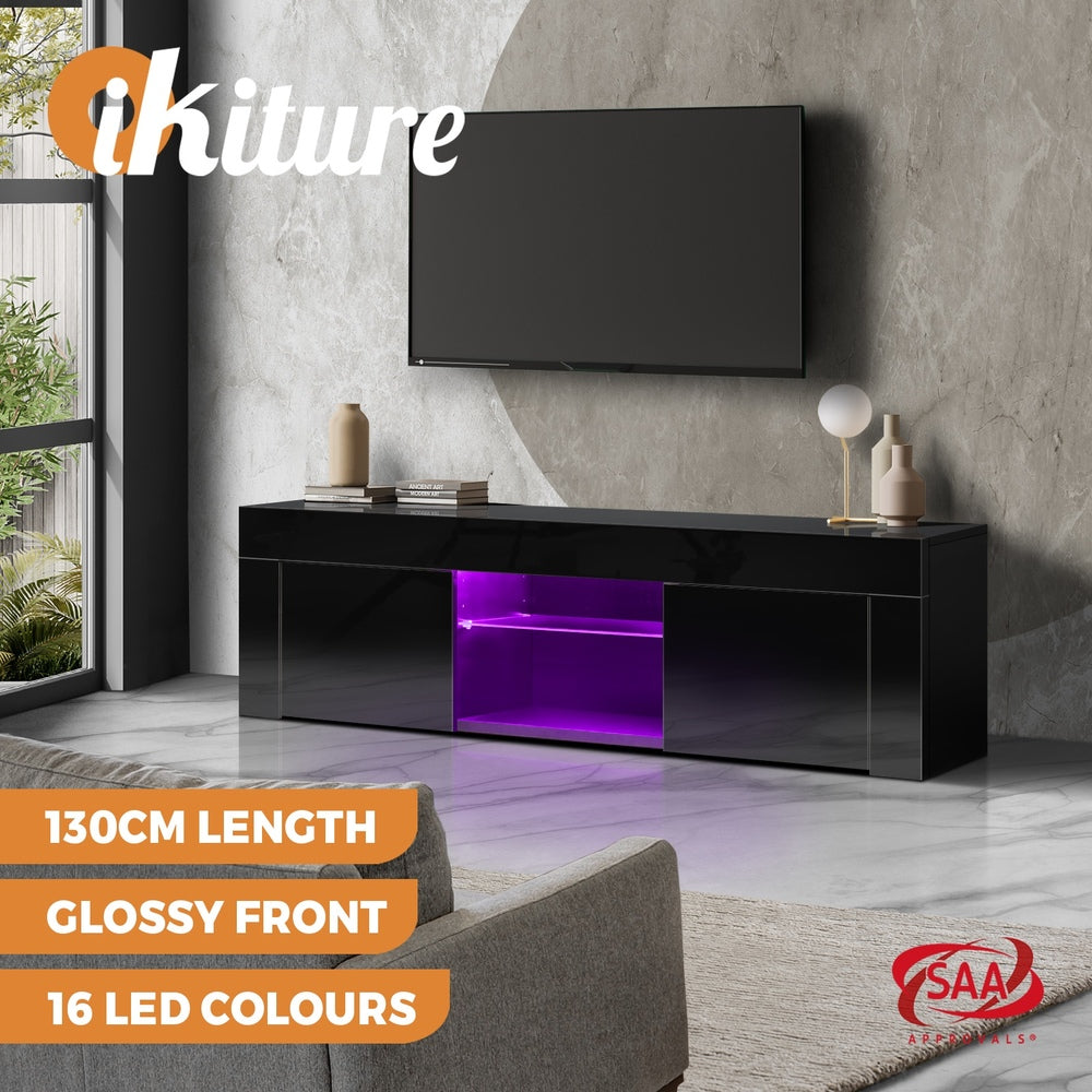 Wallux Entertainment Unit Black