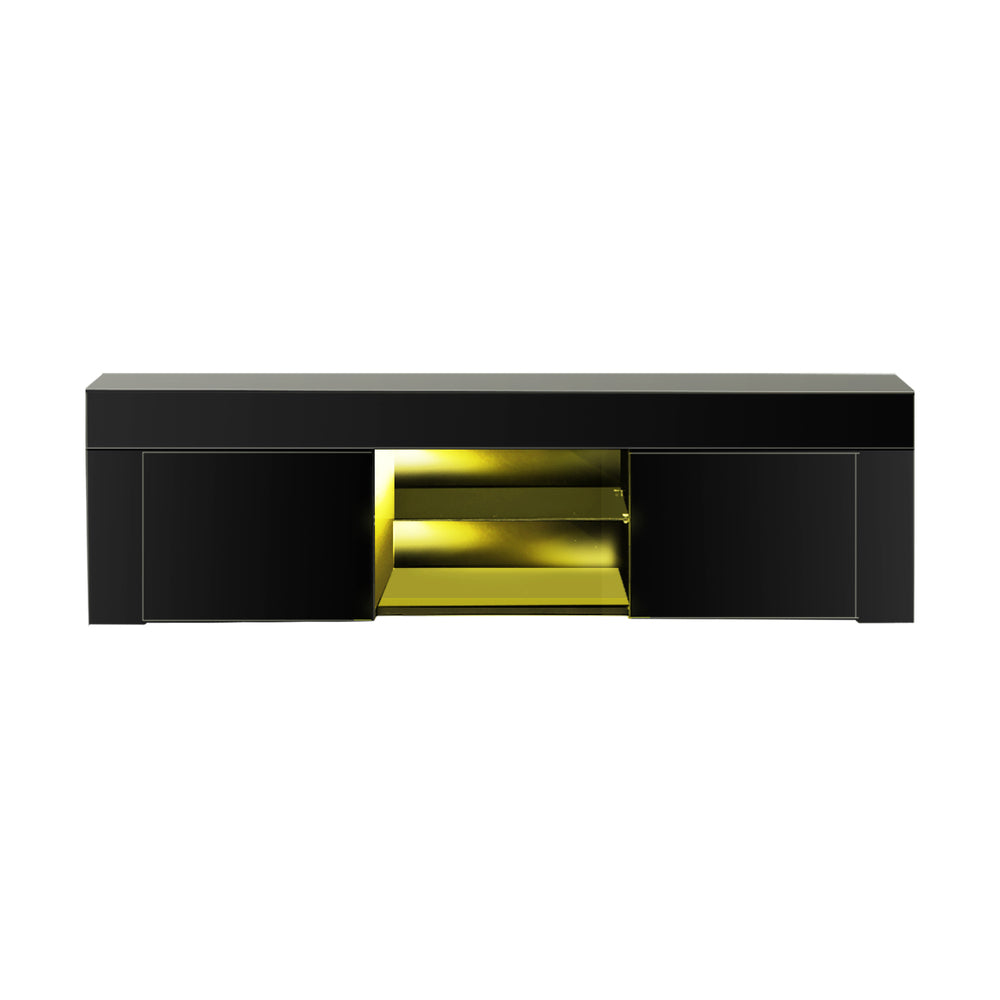 Wallux Entertainment Unit Black