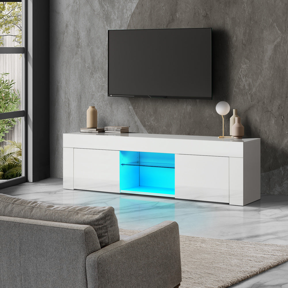Wallux Entertainment Unit White