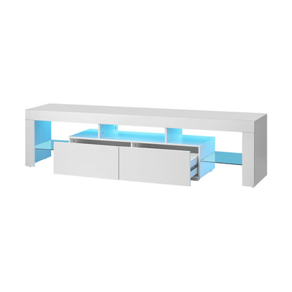 Galland Entertainment Unit White