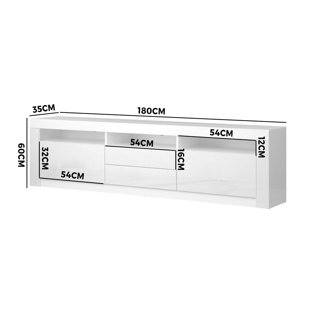 Bastien Entertainment Unit White