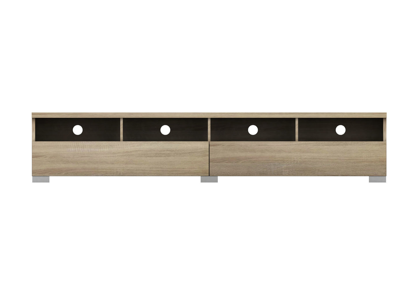 Elara Entertainment Unit - Light Sonoma Oak