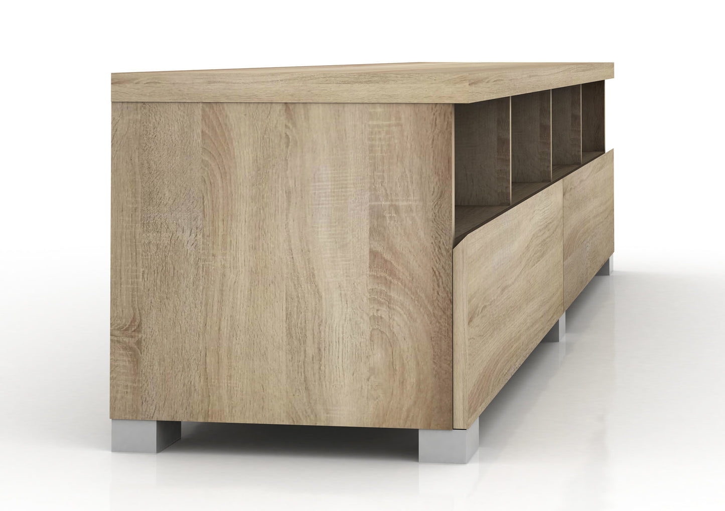 Elara Entertainment Unit - Light Sonoma Oak