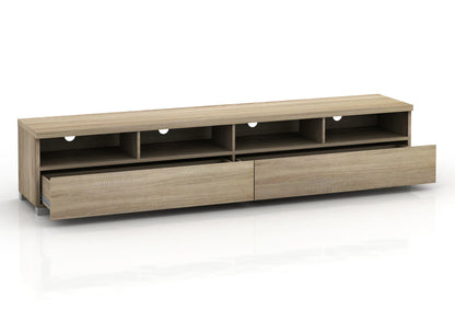 Elara Entertainment Unit - Light Sonoma Oak