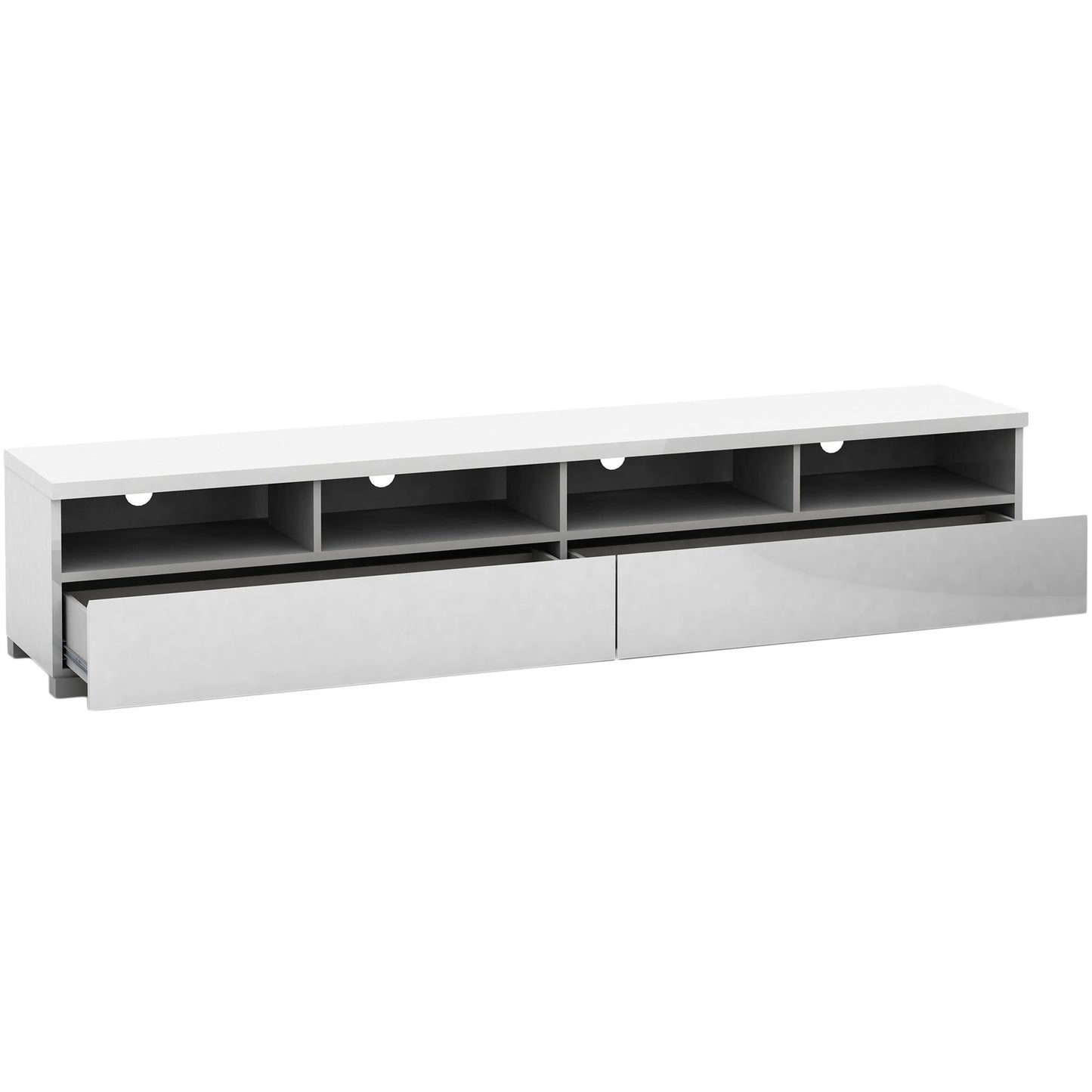 Elara Entertainment Unit - White