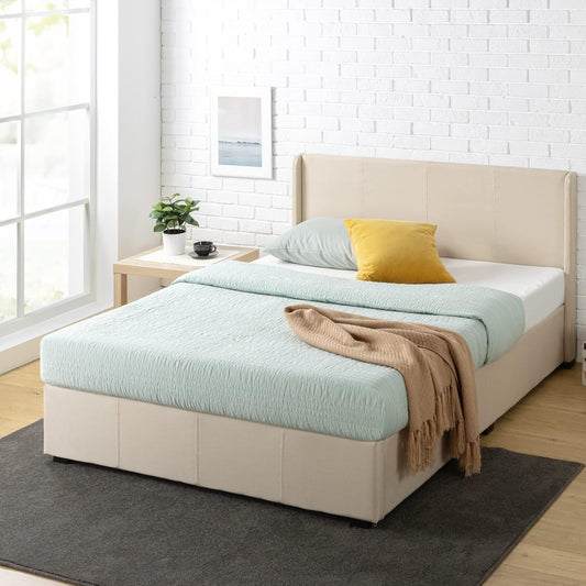 Essentials Gas Lift Queen Bed Frame