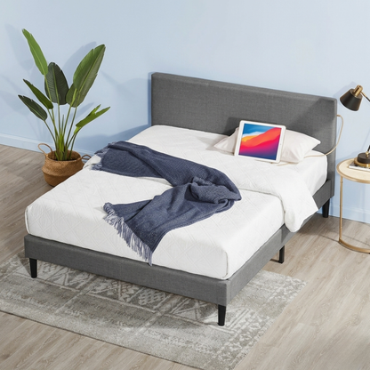 Essentials BiB Queen Bed Frame with USB