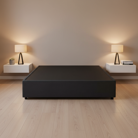 Ezy Standard Bed Base Single Midnight Grey