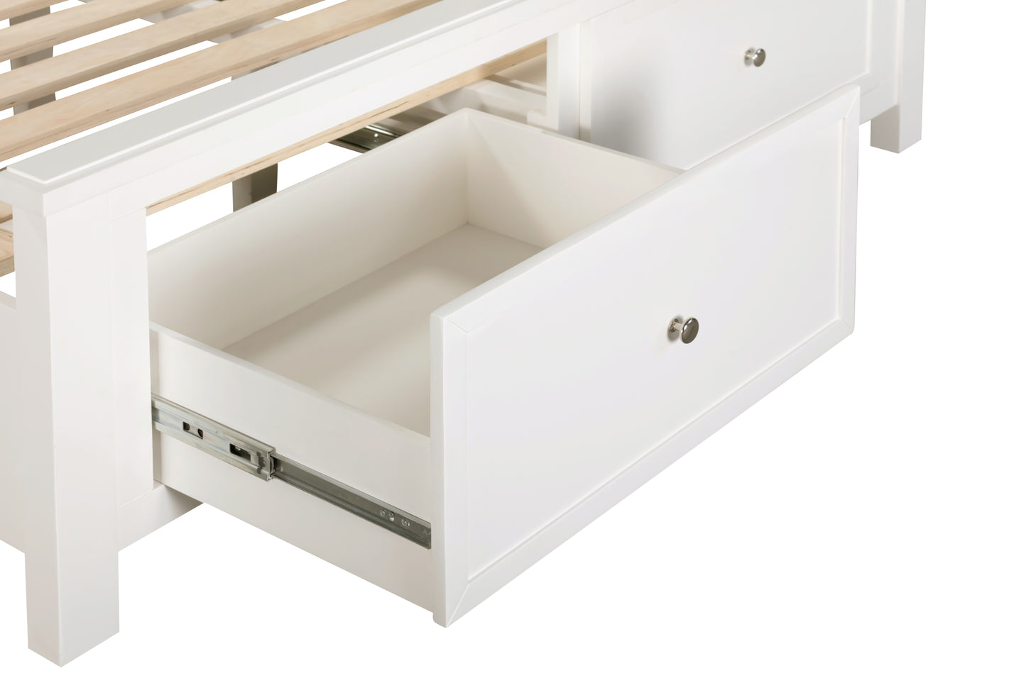 Hamptons 2 Draw Bed Frame King