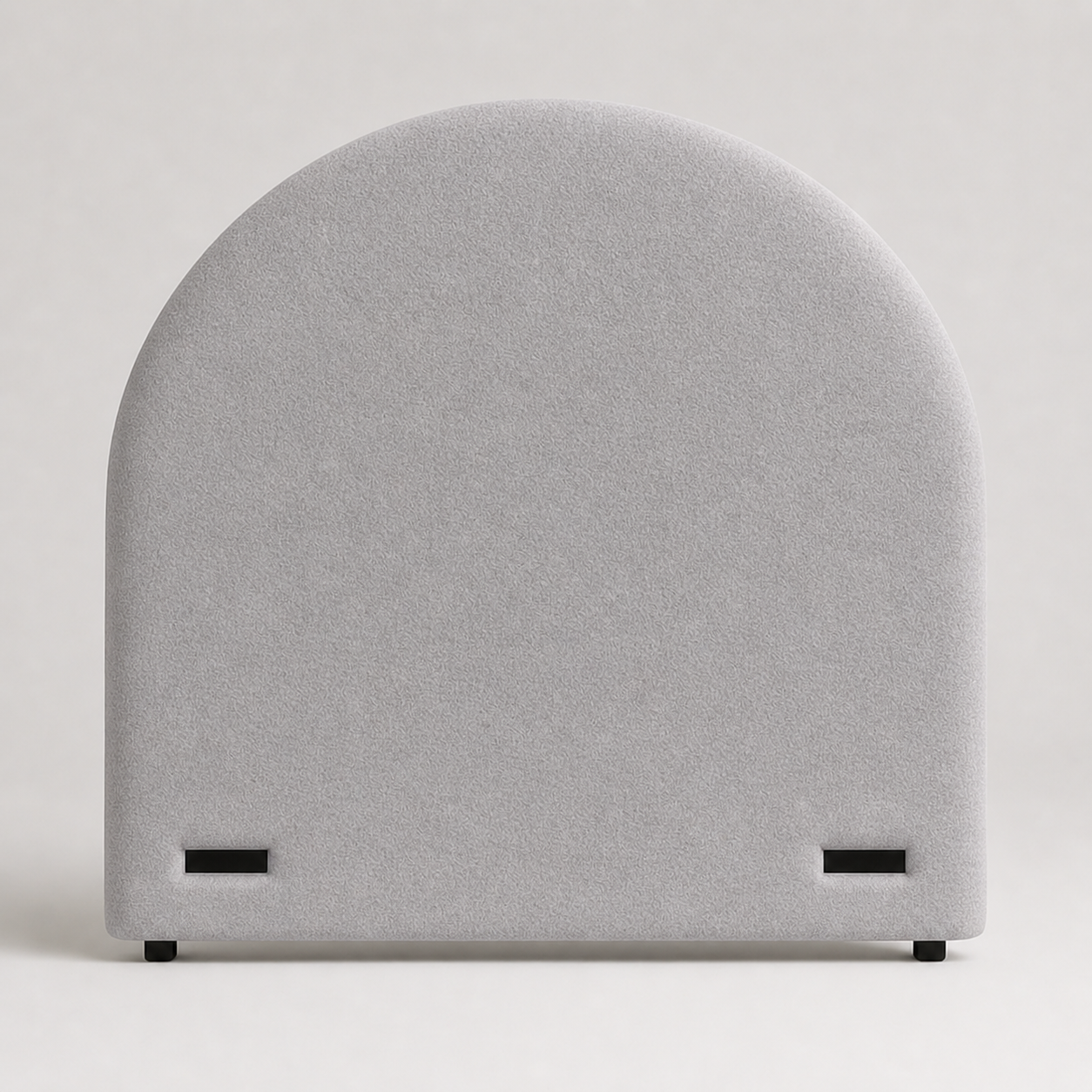 Half Moon Bedhead Soft Grey