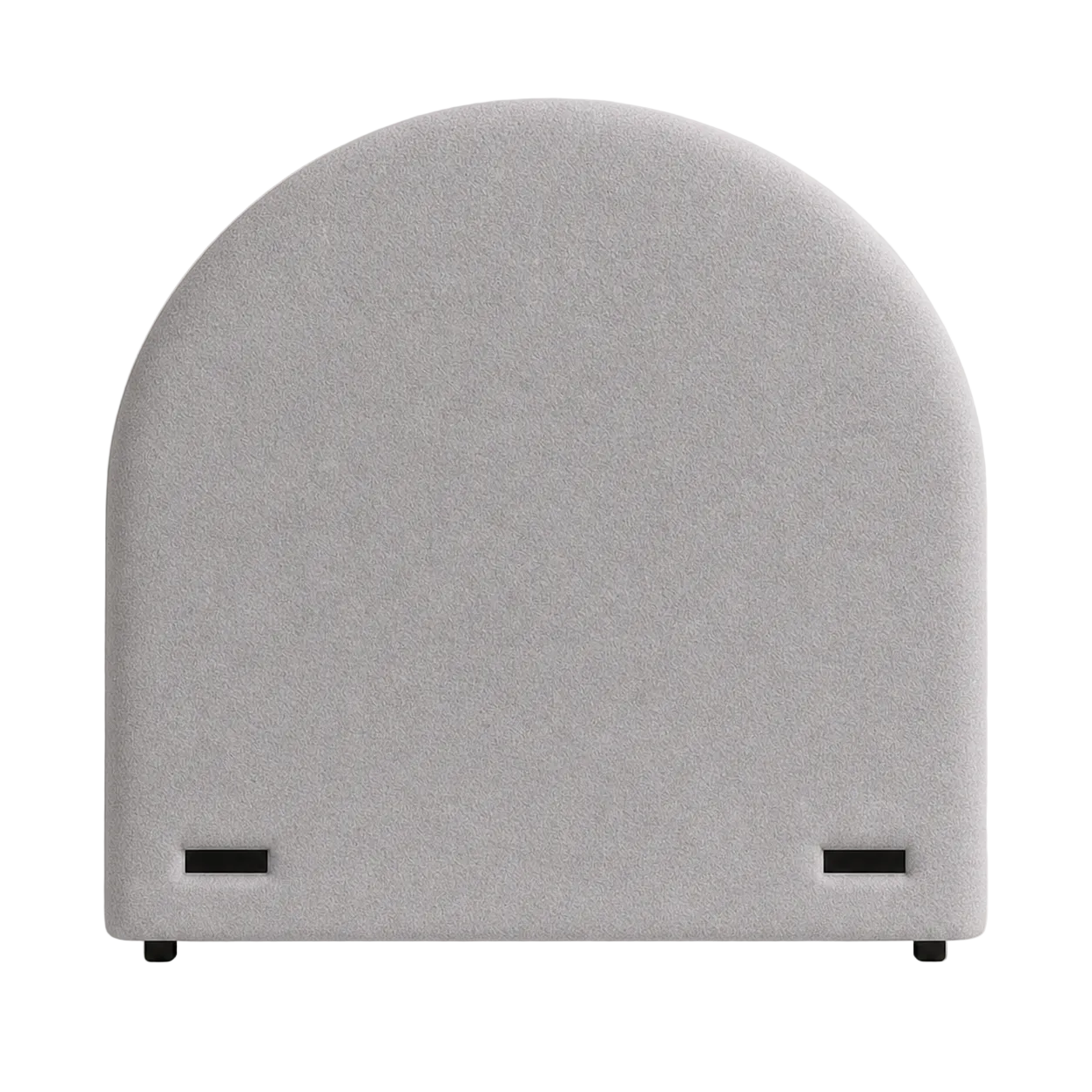 Half Moon Bedhead Soft Grey