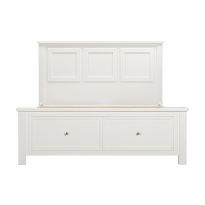 Hamptons 2 Draw Bed Frame King