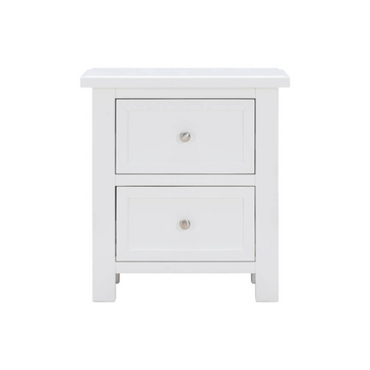 Hamptons 2 Drawer Bedside Table