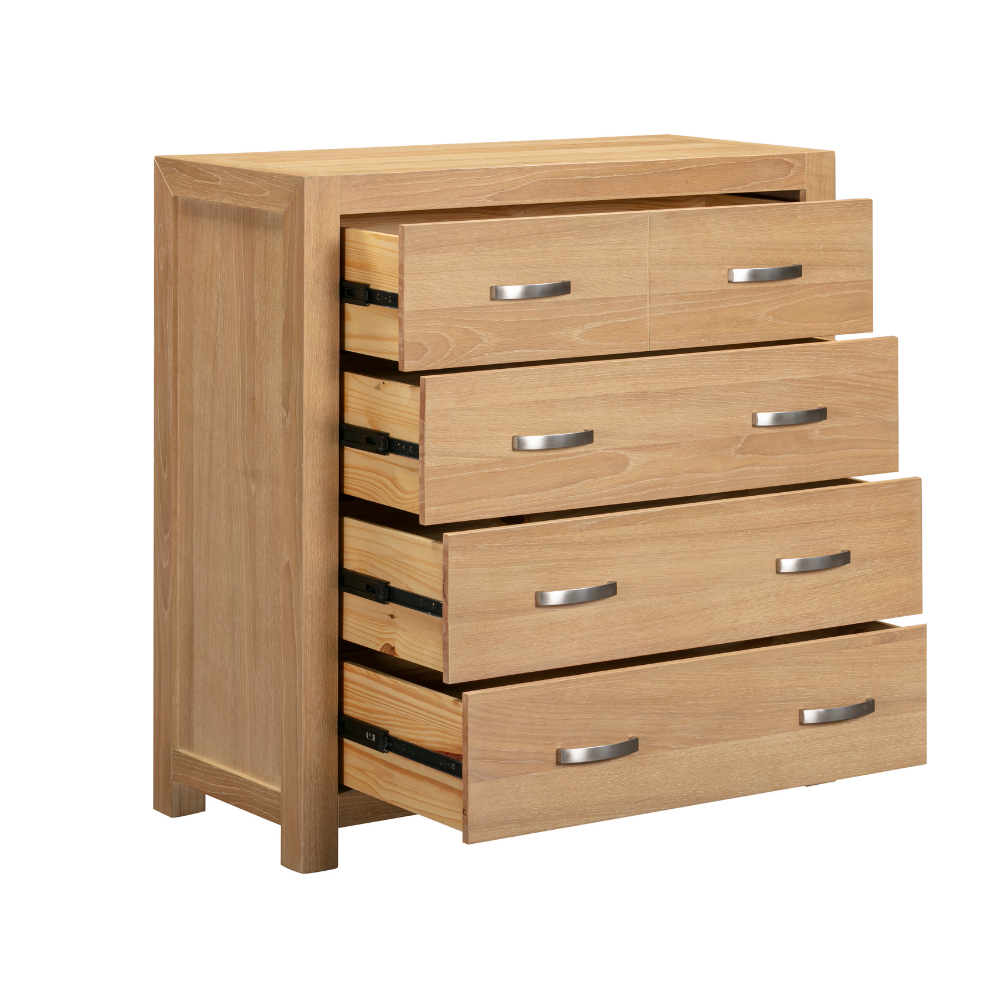 Hudson 4-Drawer Tallboy chest