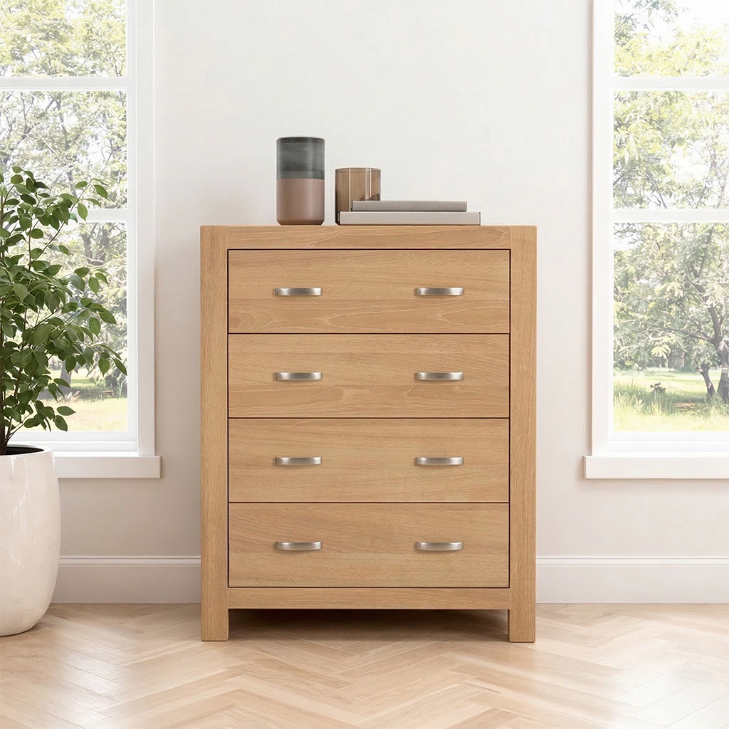 Hudson 4-Drawer Tallboy chest