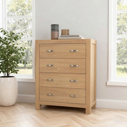 Hudson 4-Drawer Tallboy chest