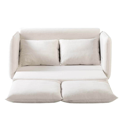 Astor Fold out Sofa Bed Cream White