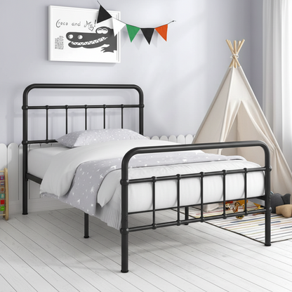Jamie King Single Bed Black