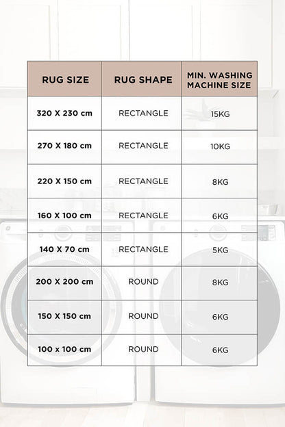 Kindred Leeroy White Rug 270 x 180 CM