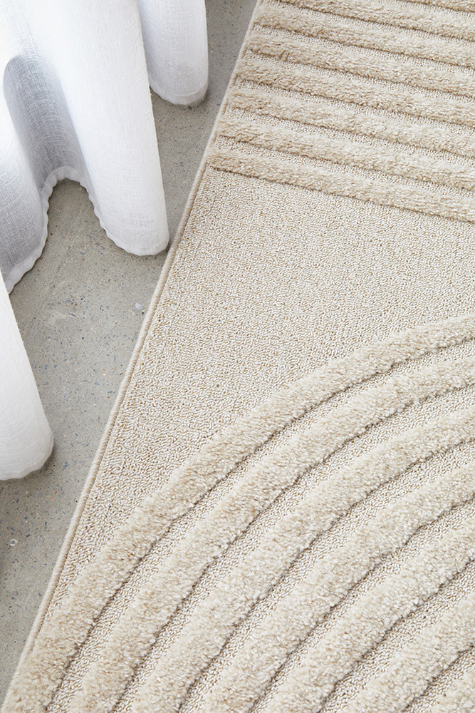 Lotus Abbey Rug - Beige