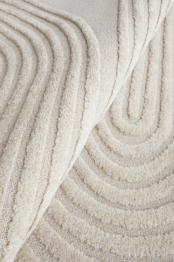 Lotus Abbey Rug - Beige