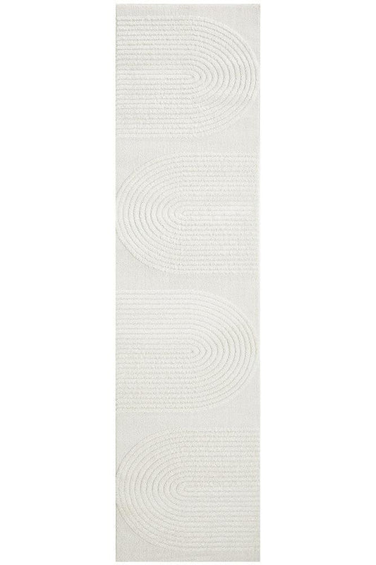 Lotus Abbey White Runner 500 x 80 cm