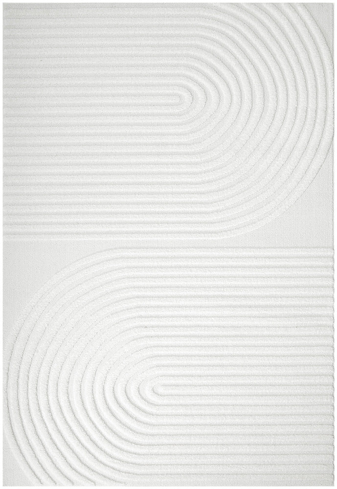 Lotus Abbey White Rug 230 x 160 CM