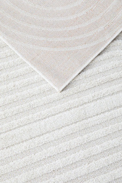 Lotus Abbey Rug - White