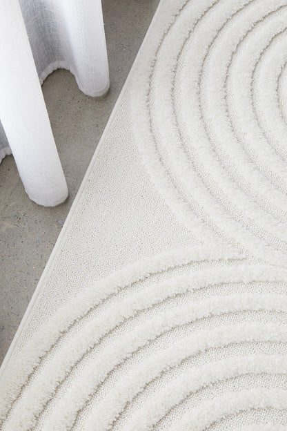 Lotus Carl Rug - White