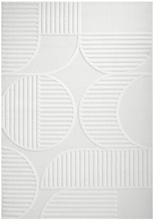 Lotus Leo White Rug 400 x 300 CM