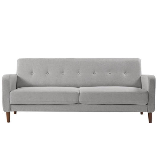 Lisa 3 Seat Sofa Light Grey