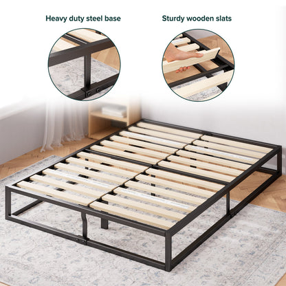 Tori 10 Inch Metal Bed Base - Double