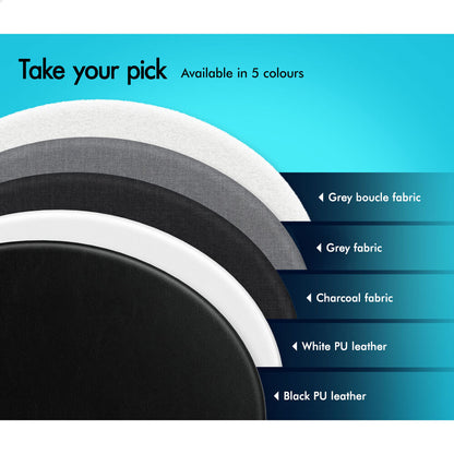 Kenyatta Faux Leather Bed Frame White