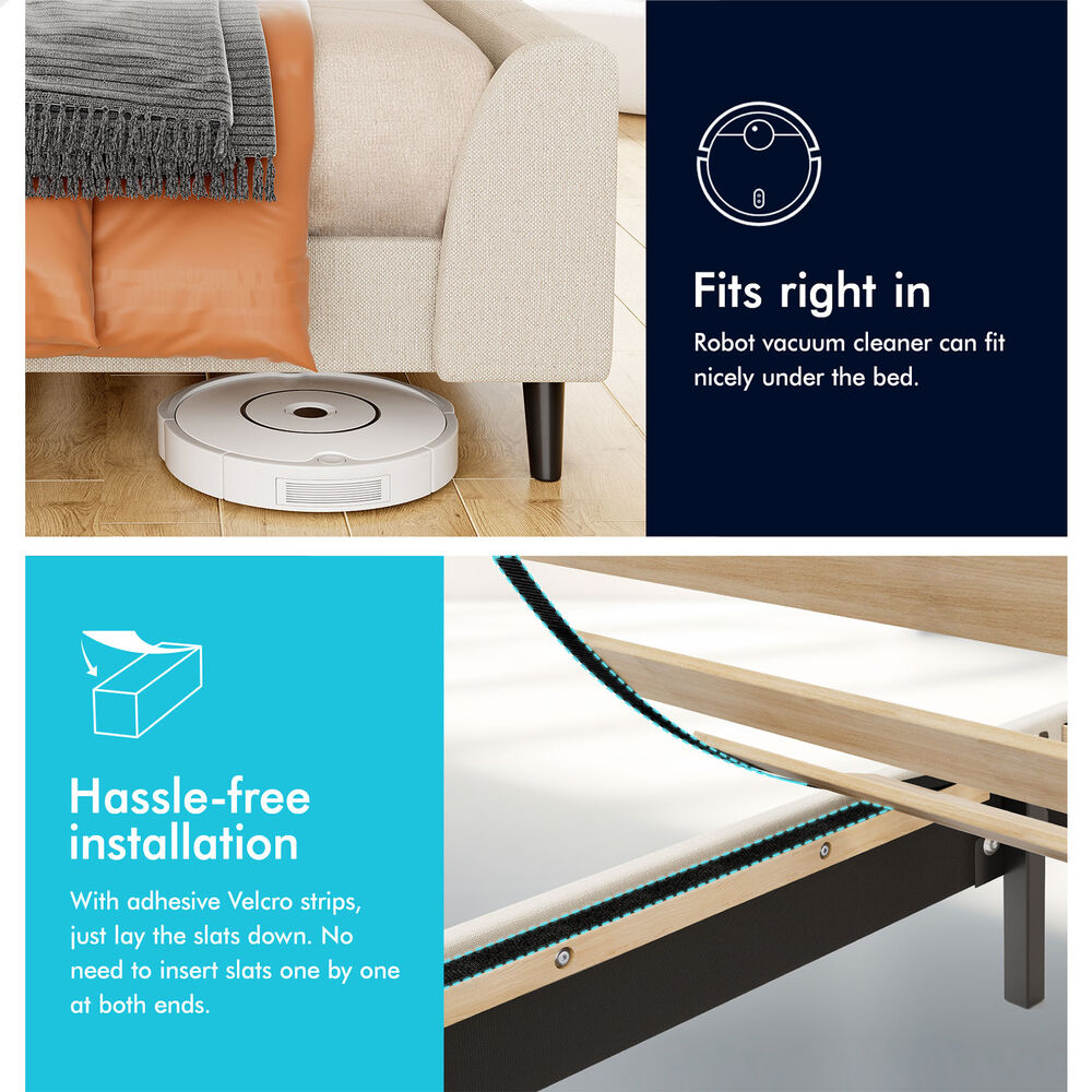 Valencia Upholstered Bed Frame Beige